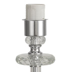 NL82569 Glastonbury Table Lamp Polished Chrome/Clear Glass/Crystal