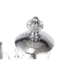 NL82599 Glastonbury Floor Lamp 3 Light Polished Chrome/Clear Glass/Crystal