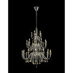 NL82609 Glastonbury Chandelier Pendant 29 Light Polished Chrome/Clear Glass/Crystal