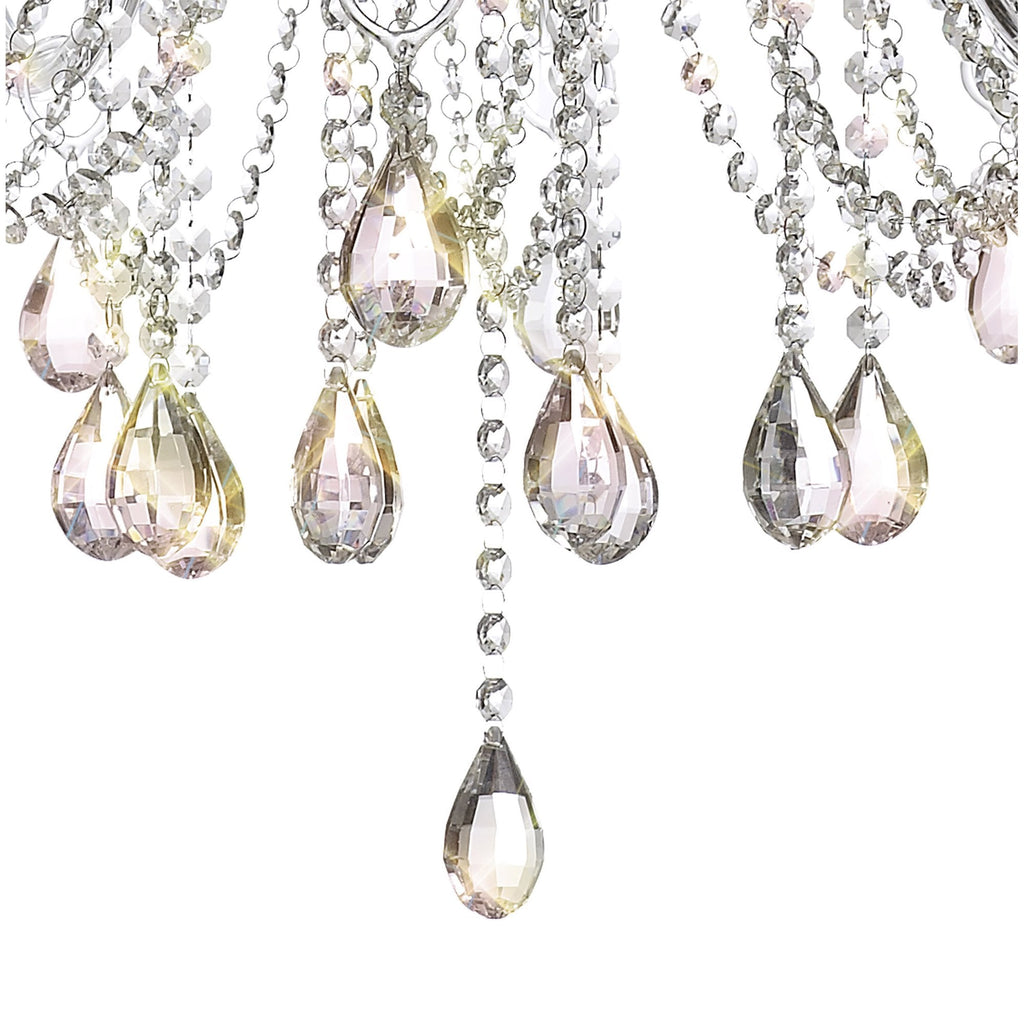 NL82609 Glastonbury Chandelier Pendant 29 Light Polished Chrome/Clear Glass/Crystal