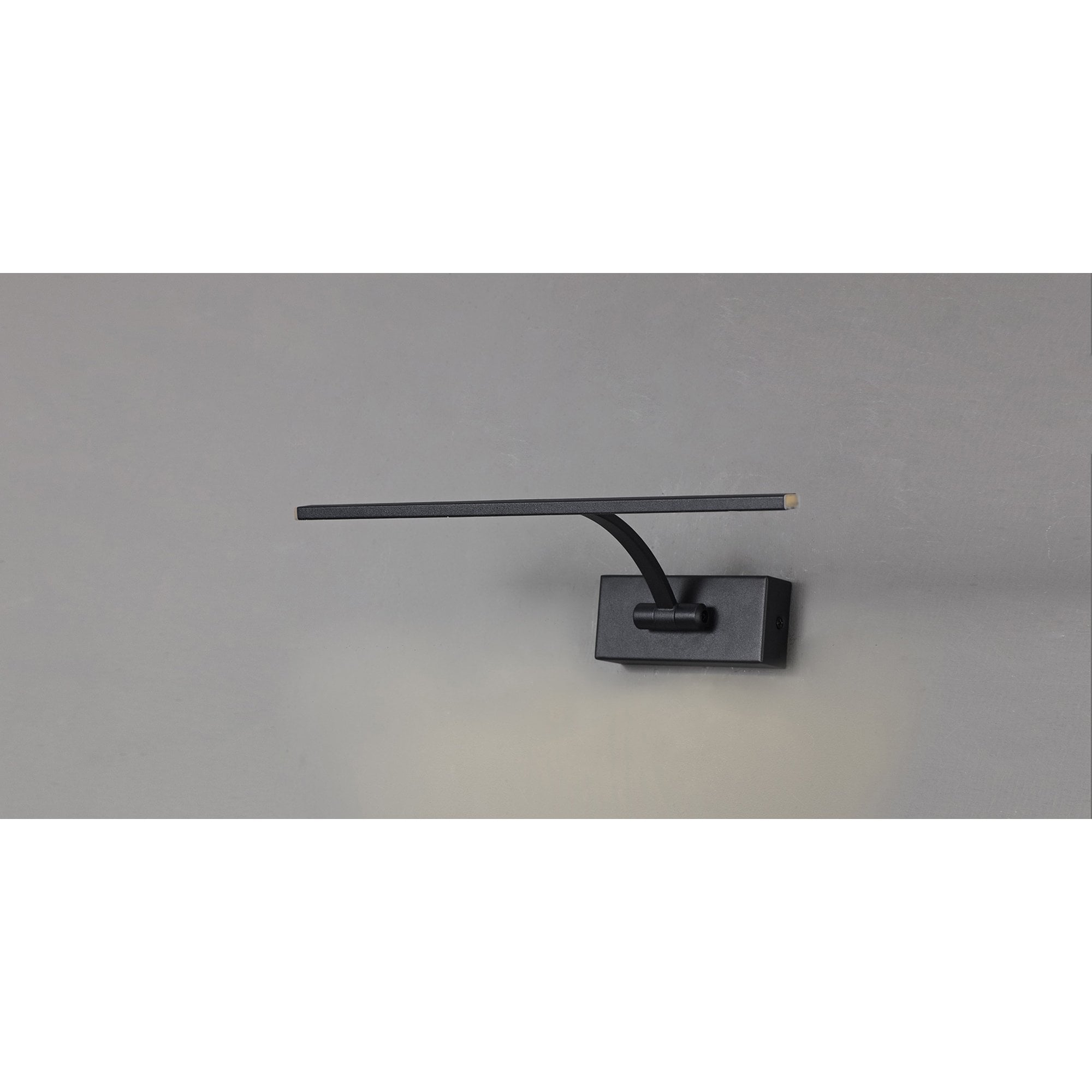 NL82689 Penton Small 1 Arm LED Picture Light Sand Black