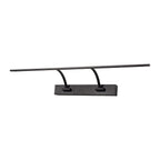 NL82709 Penton Small 2 Arm LED Picture Light Sand Black
