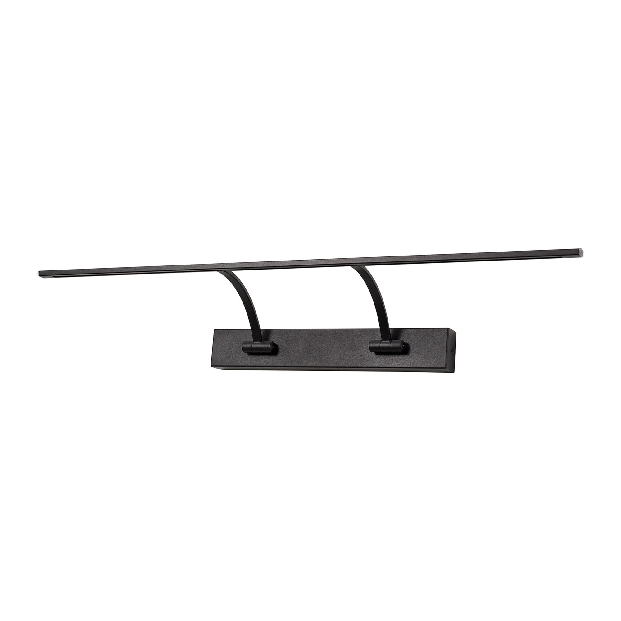 NL82709 Penton Small 2 Arm LED Picture Light Sand Black