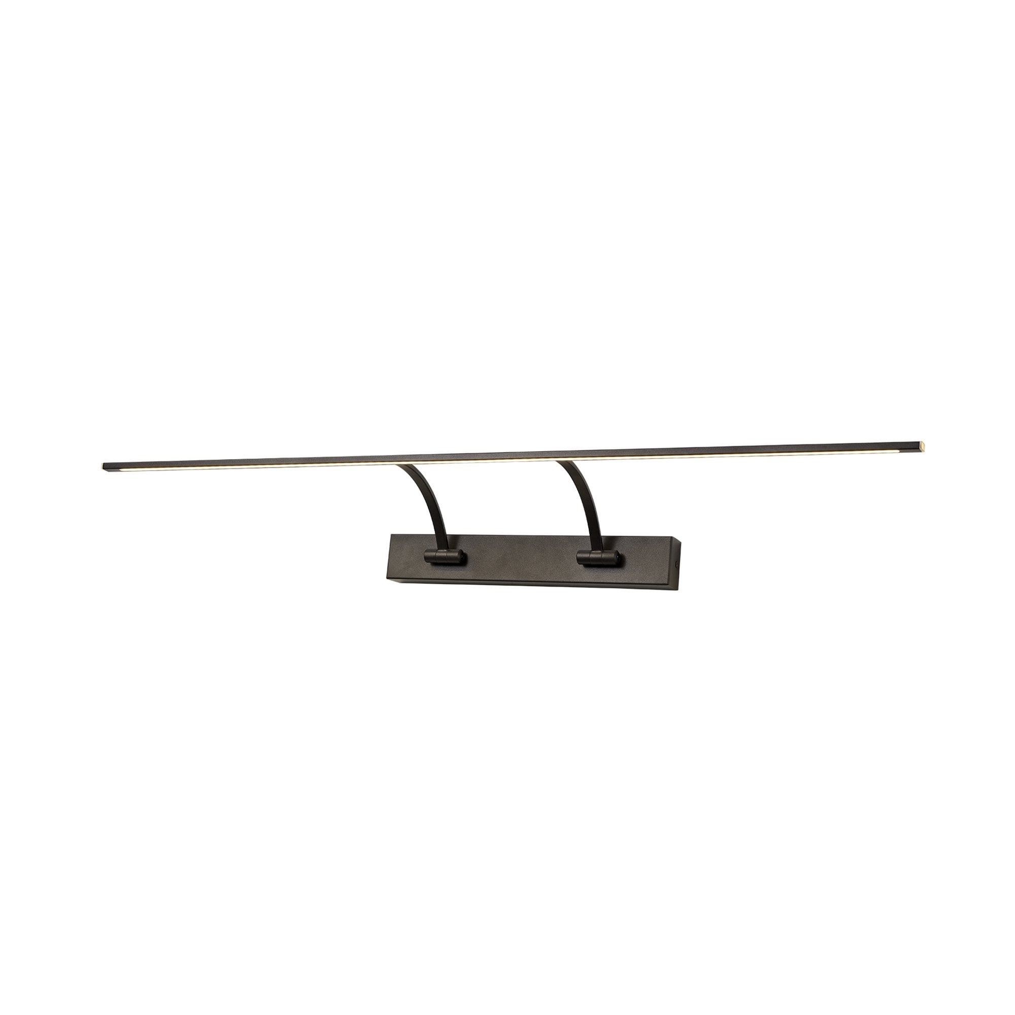 NL82719 Penton Large 2 Arm LED Picture Light Sand Black