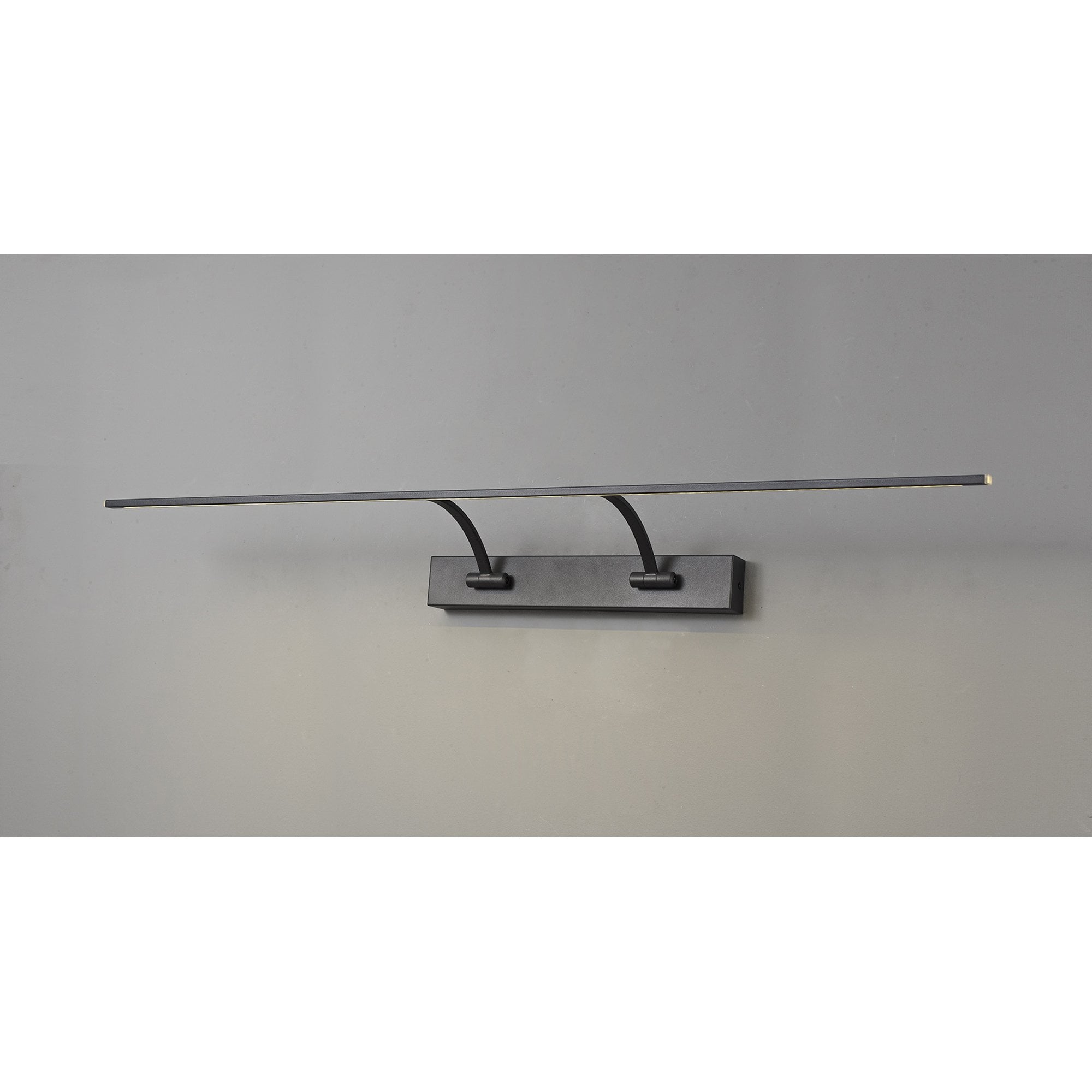 NL82719 Penton Large 2 Arm LED Picture Light Sand Black