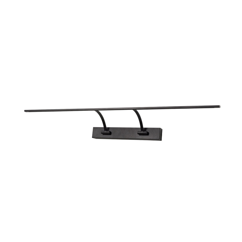 NL82719 Penton Large 2 Arm LED Picture Light Sand Black