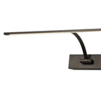 NL82719 Penton Large 2 Arm LED Picture Light Sand Black