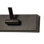 NL82719 Penton Large 2 Arm LED Picture Light Sand Black