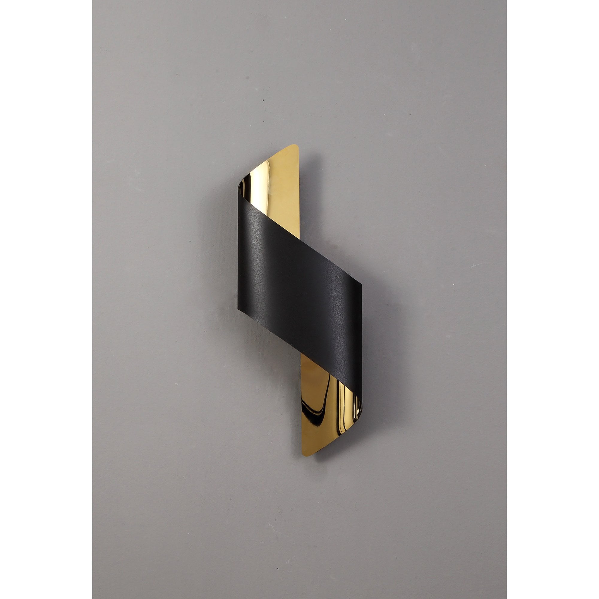 NL82759 Kally LED Wall Lamp Small Sand Black/Gold