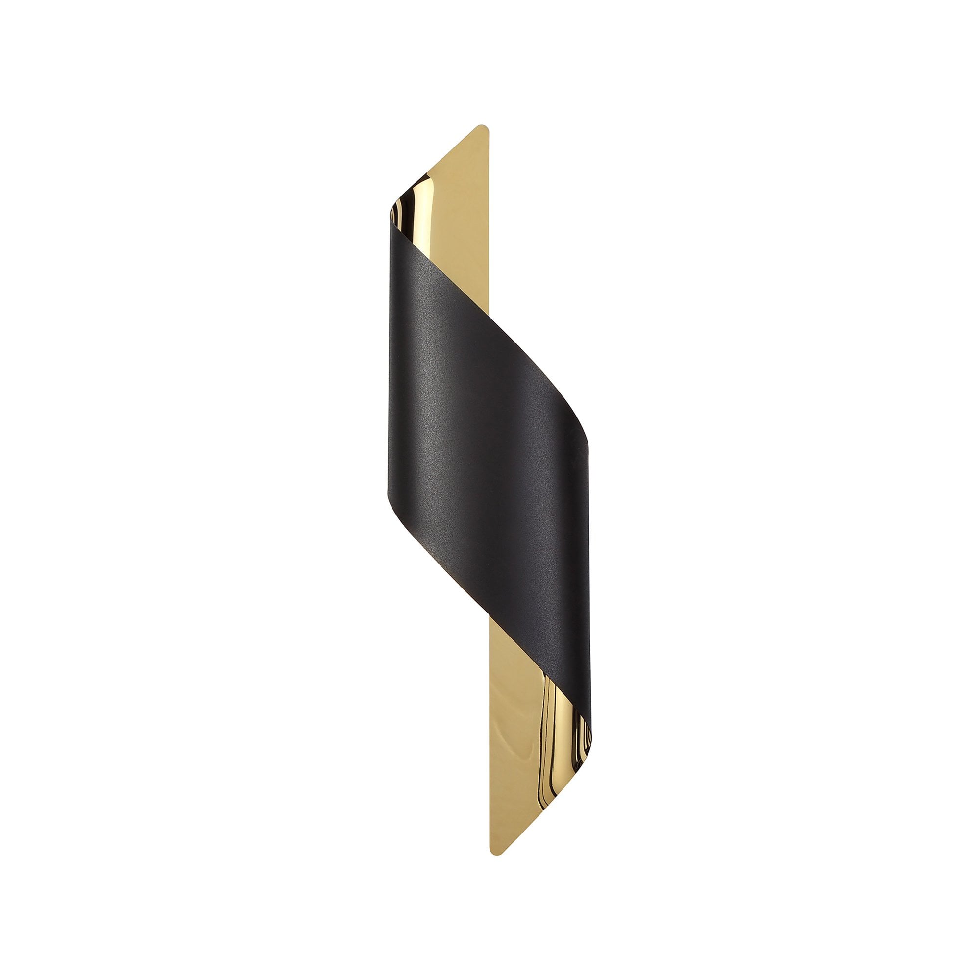 NL82769 Kally LED Wall Lamp Large Sand Black/Gold