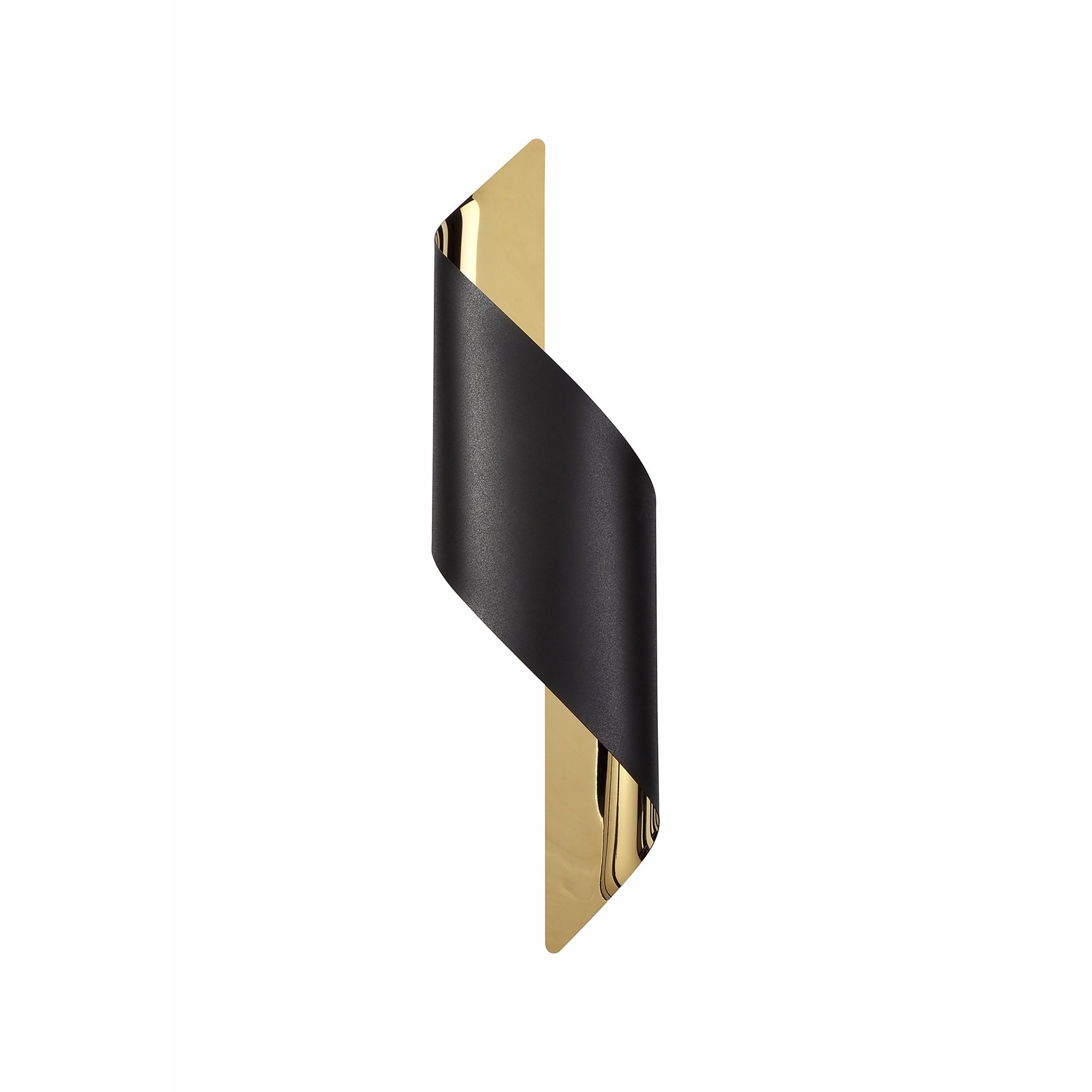 NL82769 Kally LED Wall Lamp Large Sand Black/Gold