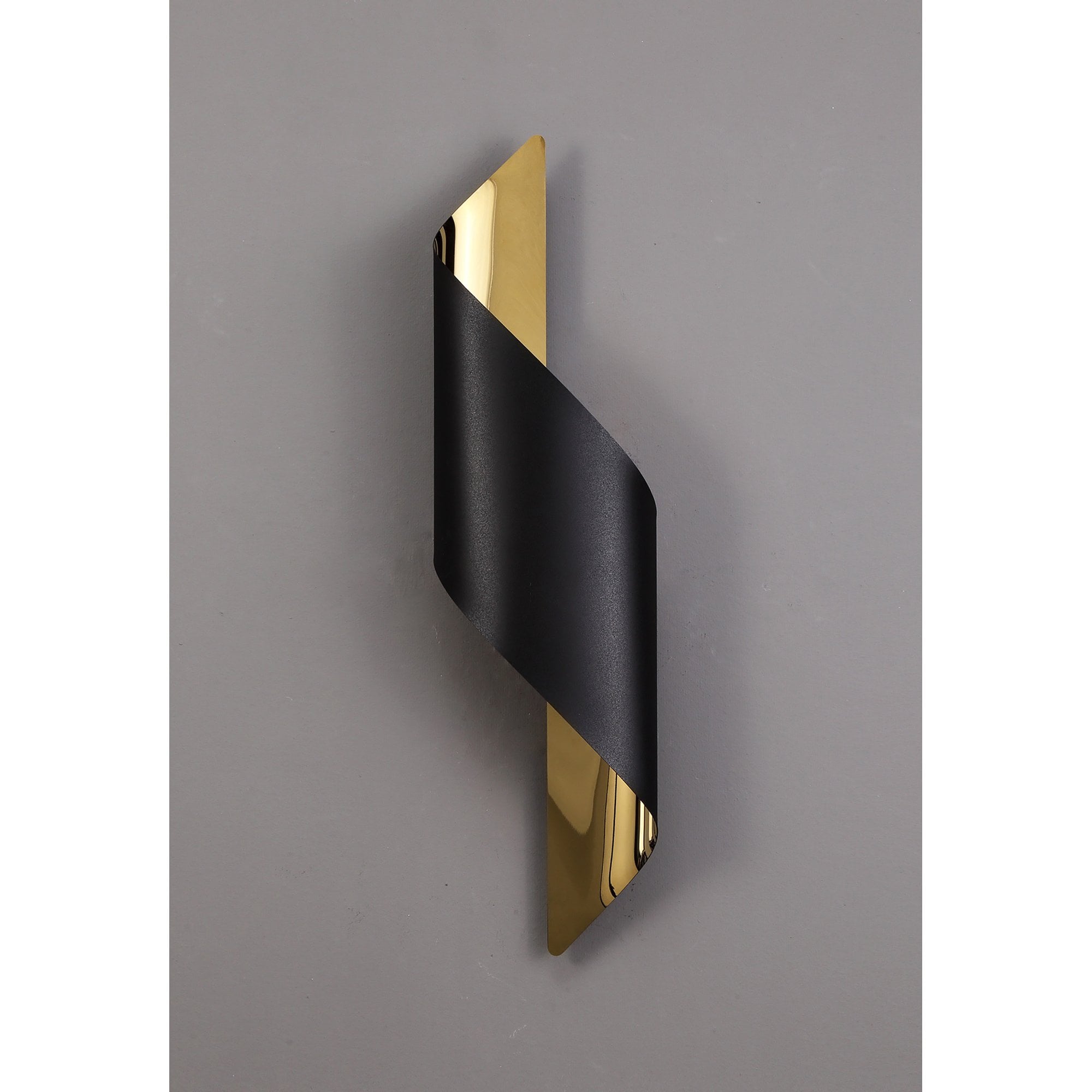 NL82769 Kally LED Wall Lamp Large Sand Black/Gold