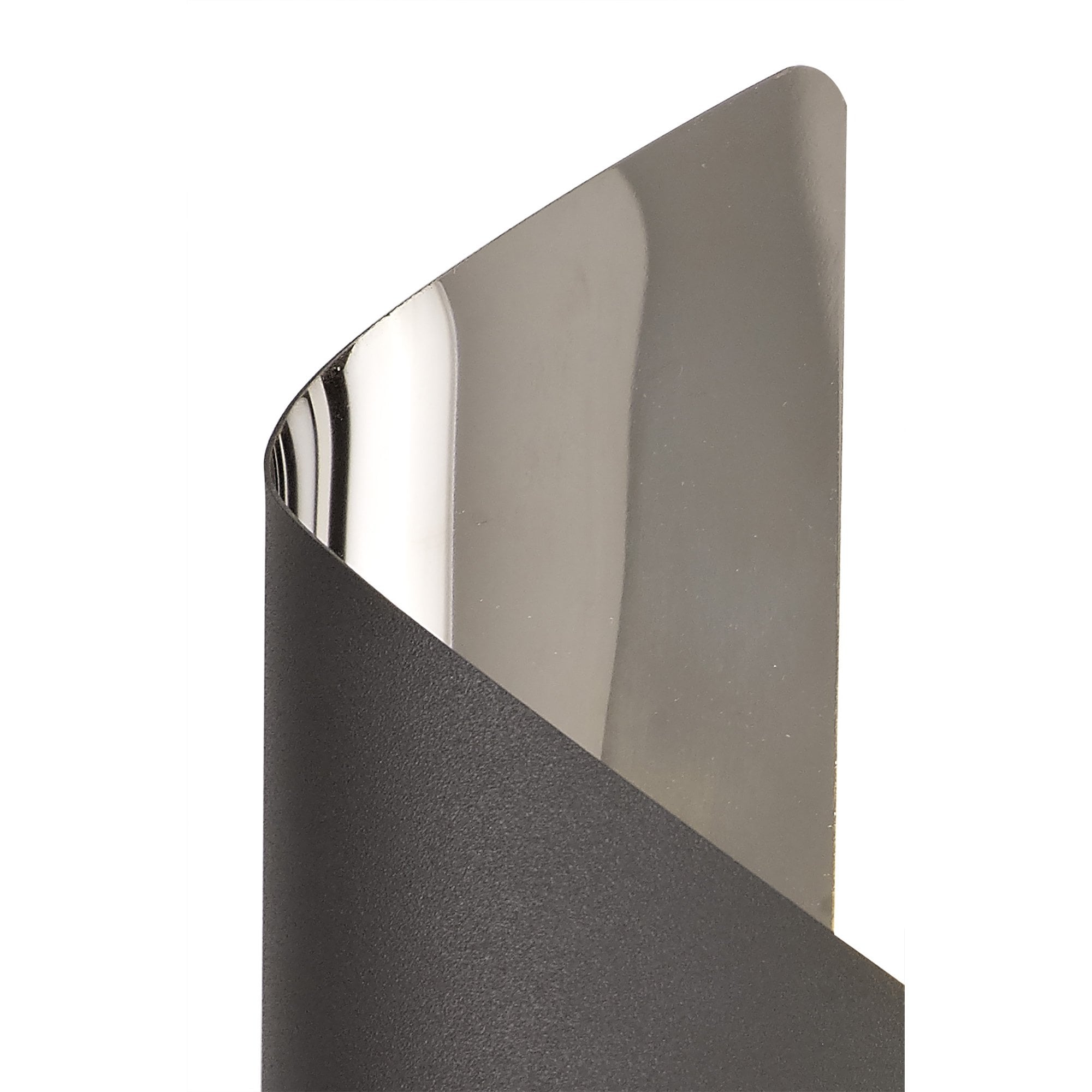 NL83109 Kally LED Wall Lamp Small Anthracite/Polished Chrome