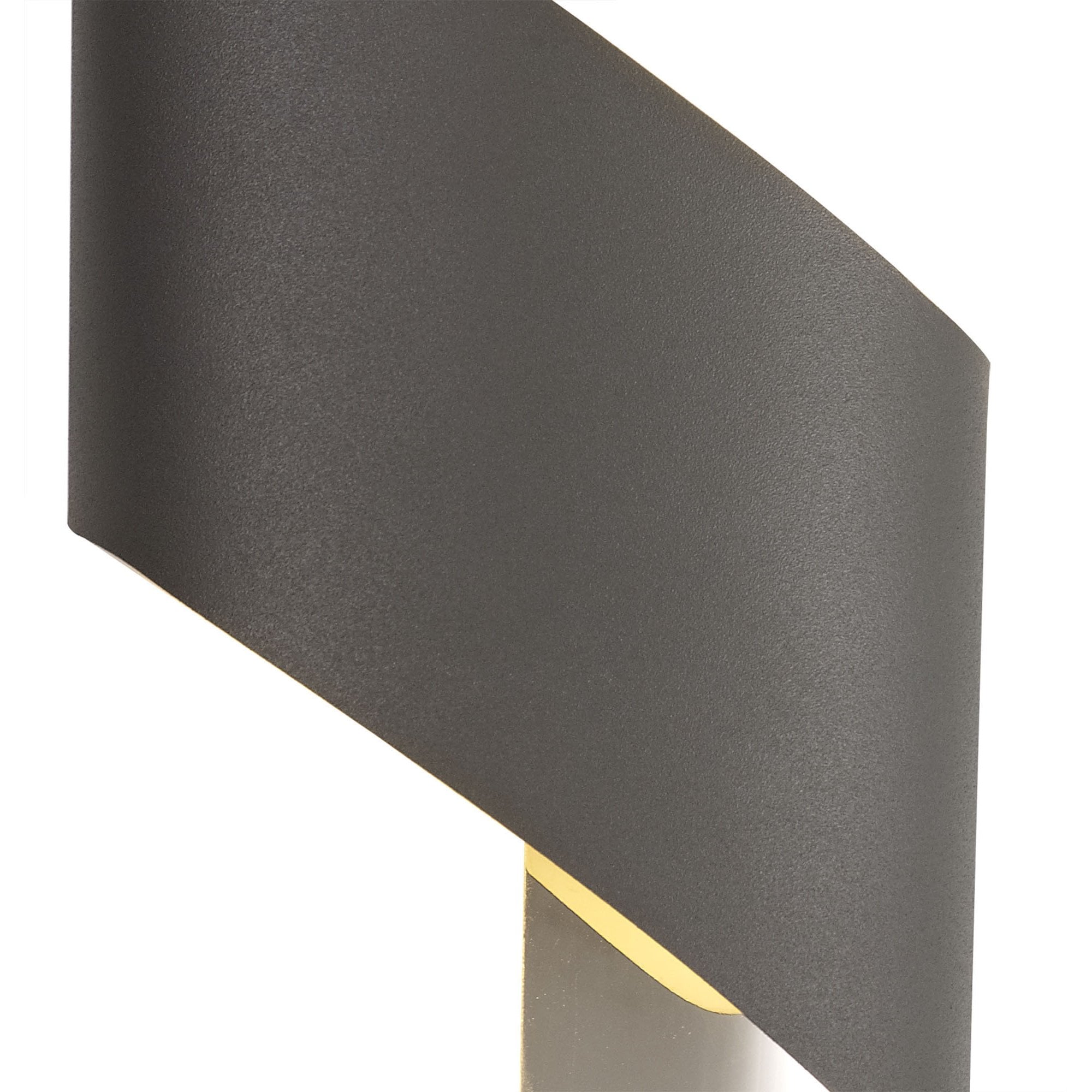 NL83109 Kally LED Wall Lamp Small Anthracite/Polished Chrome