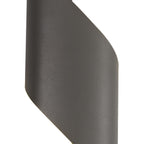 NL83119 Kally LED Wall Lamp Large Anthracite/Polished Chrome