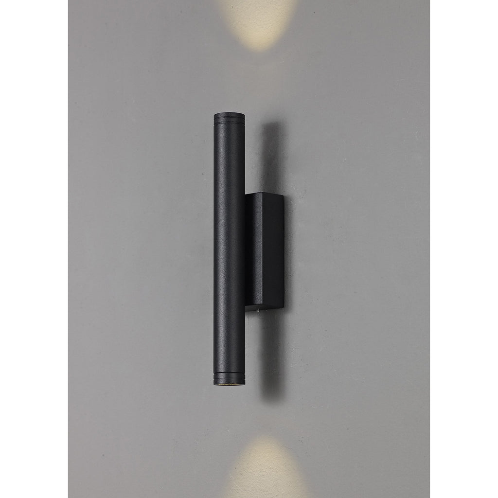 NL83129 Neve Outdoor LED Wall Lamp Black