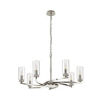 NL83749 Darling 7 Light Pendant/Semi Ceiling Polished Nickel