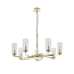 NL83759 Darling 7 Light Pendant/Semi Ceiling Polished Gold