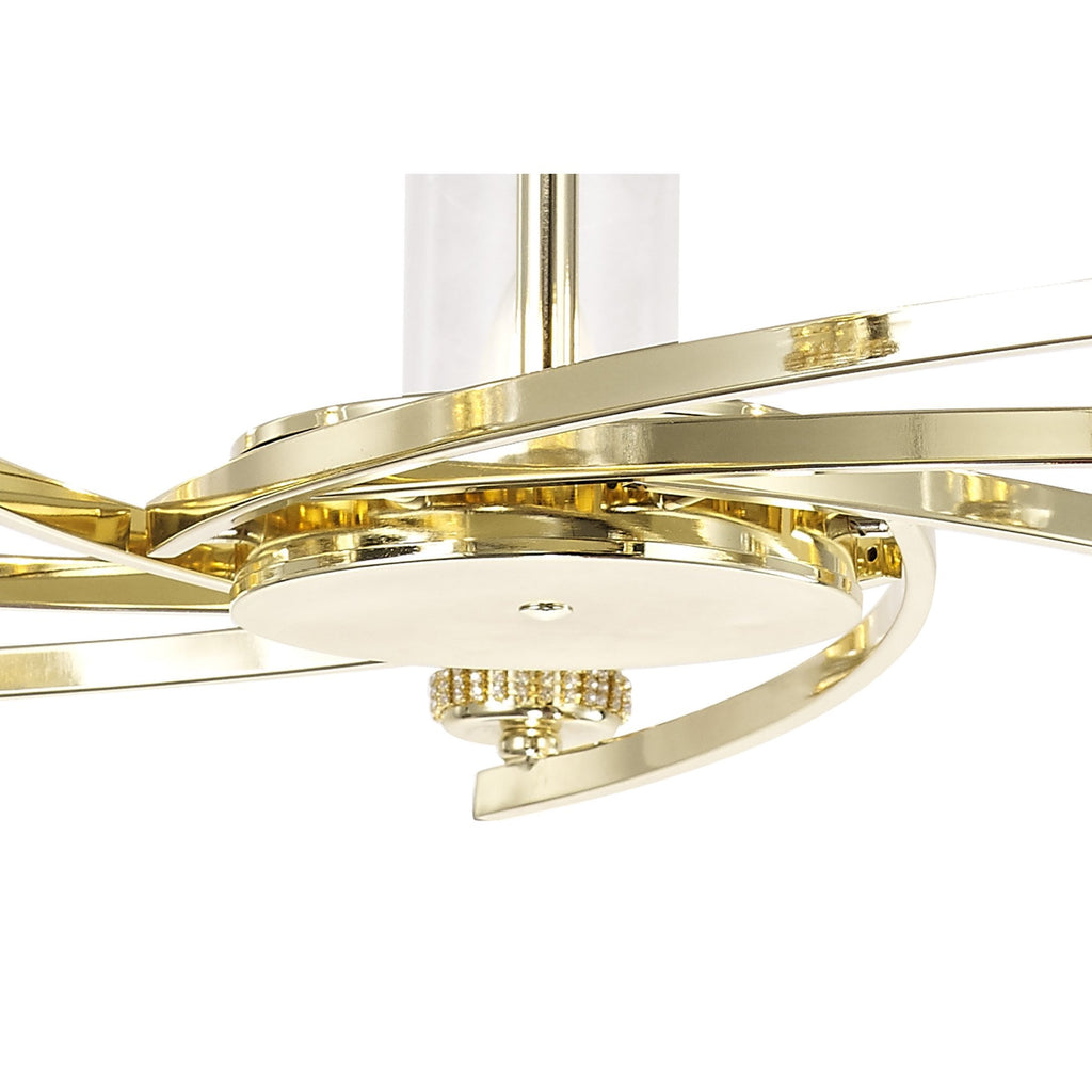 NL83759 Darling 7 Light Pendant/Semi Ceiling Polished Gold