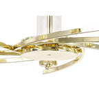 NL83759 Darling 7 Light Pendant/Semi Ceiling Polished Gold