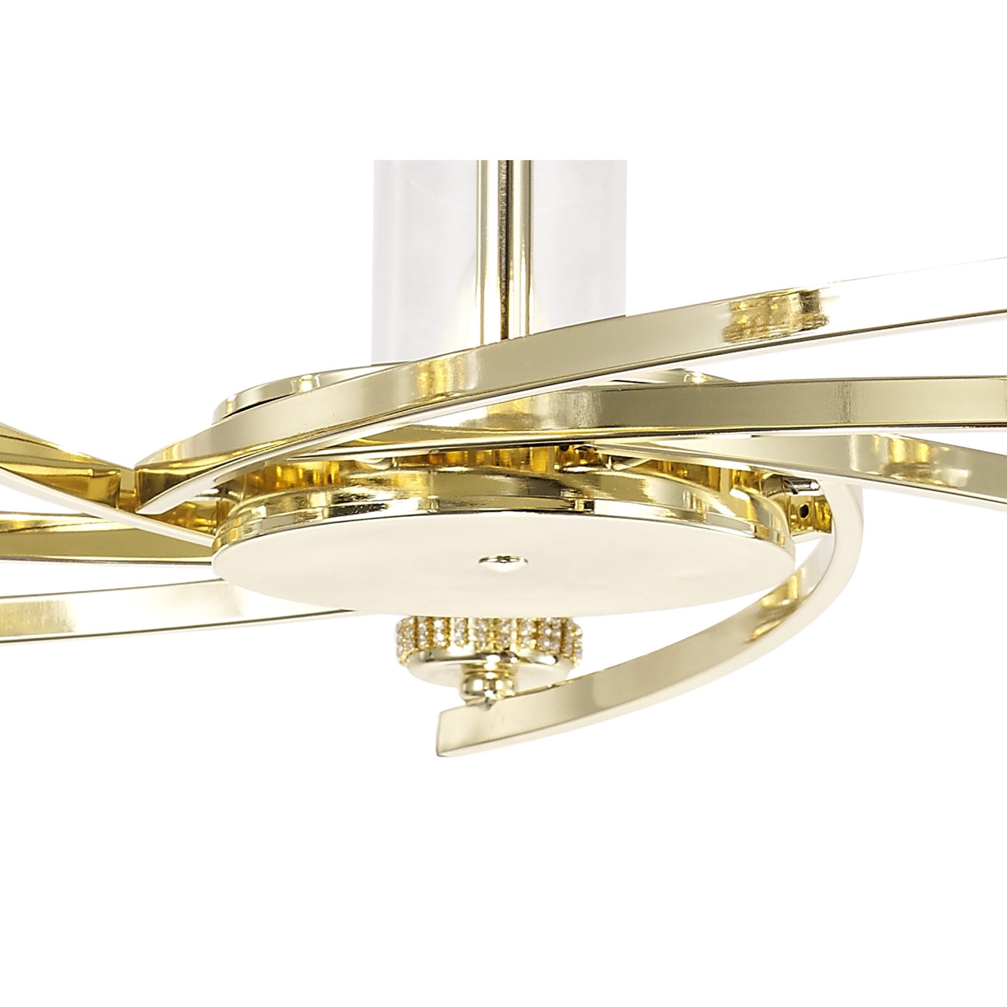 NL83759 Darling 7 Light Pendant/Semi Ceiling Polished Gold