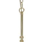 NL83759 Darling 7 Light Pendant/Semi Ceiling Polished Gold
