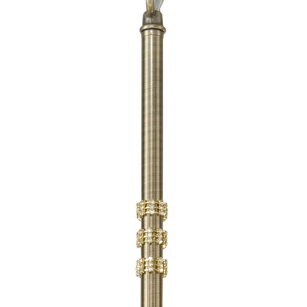 NL83769 Darling 7 Light Pendant/Semi Ceiling Antique Brass