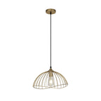 NL83779 Belgium Dome Pendant Painted Gold