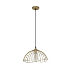 NL83779 Belgium Dome Pendant Painted Gold
