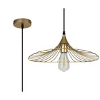 NL83789 Belgium Shallow Pendant Painted Gold