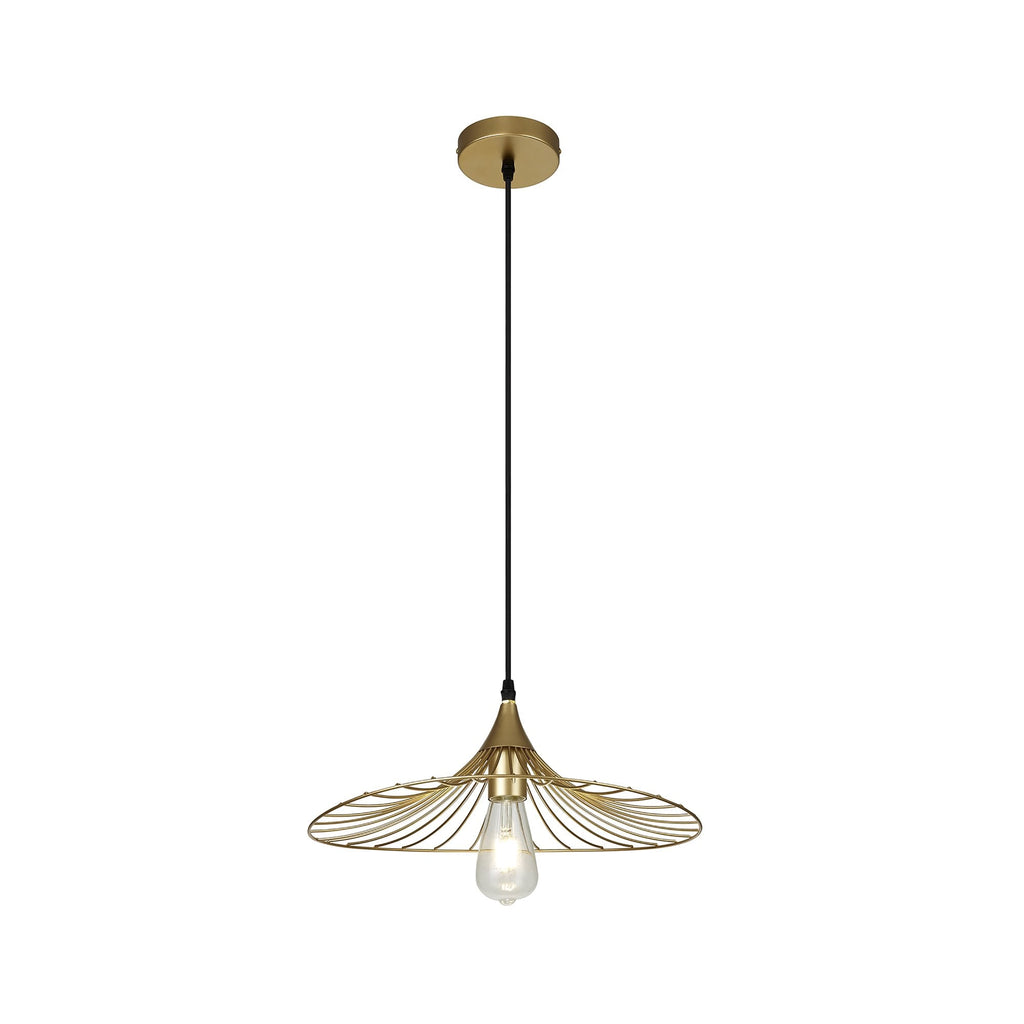 NL83789 Belgium Shallow Pendant Painted Gold