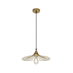 NL83789 Belgium Shallow Pendant Painted Gold
