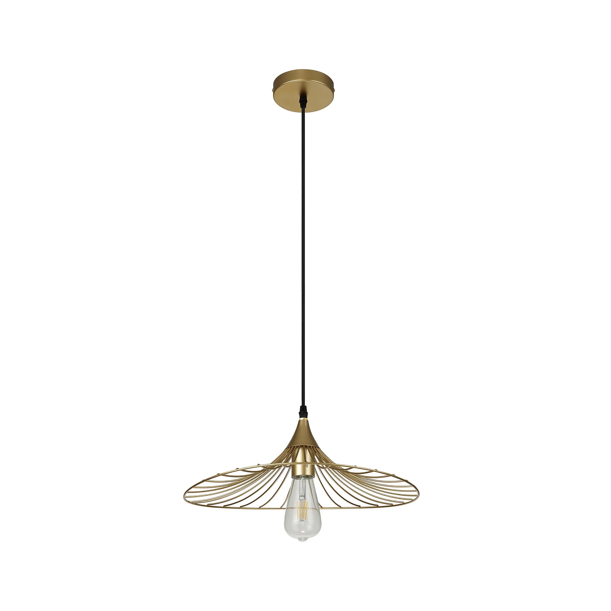 NL83789 Belgium Shallow Pendant Painted Gold
