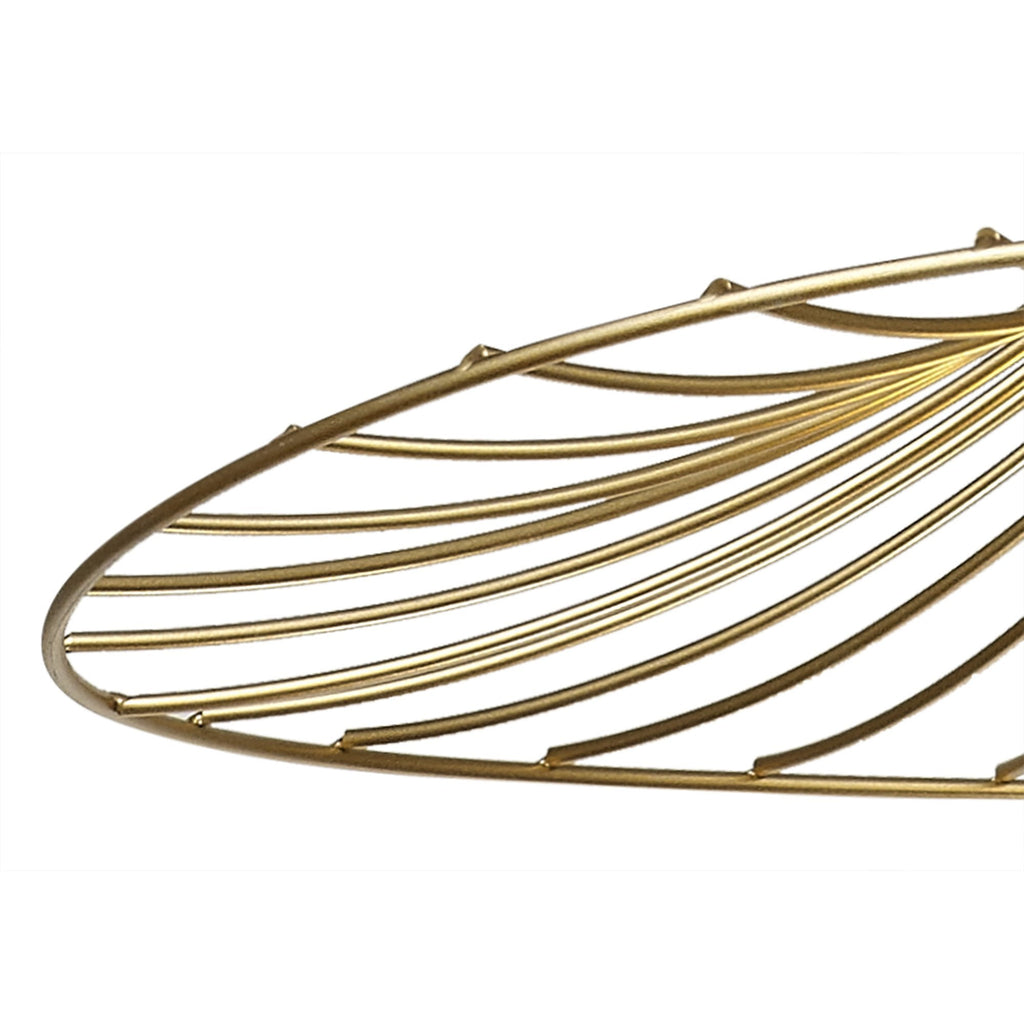NL83789 Belgium Shallow Pendant Painted Gold