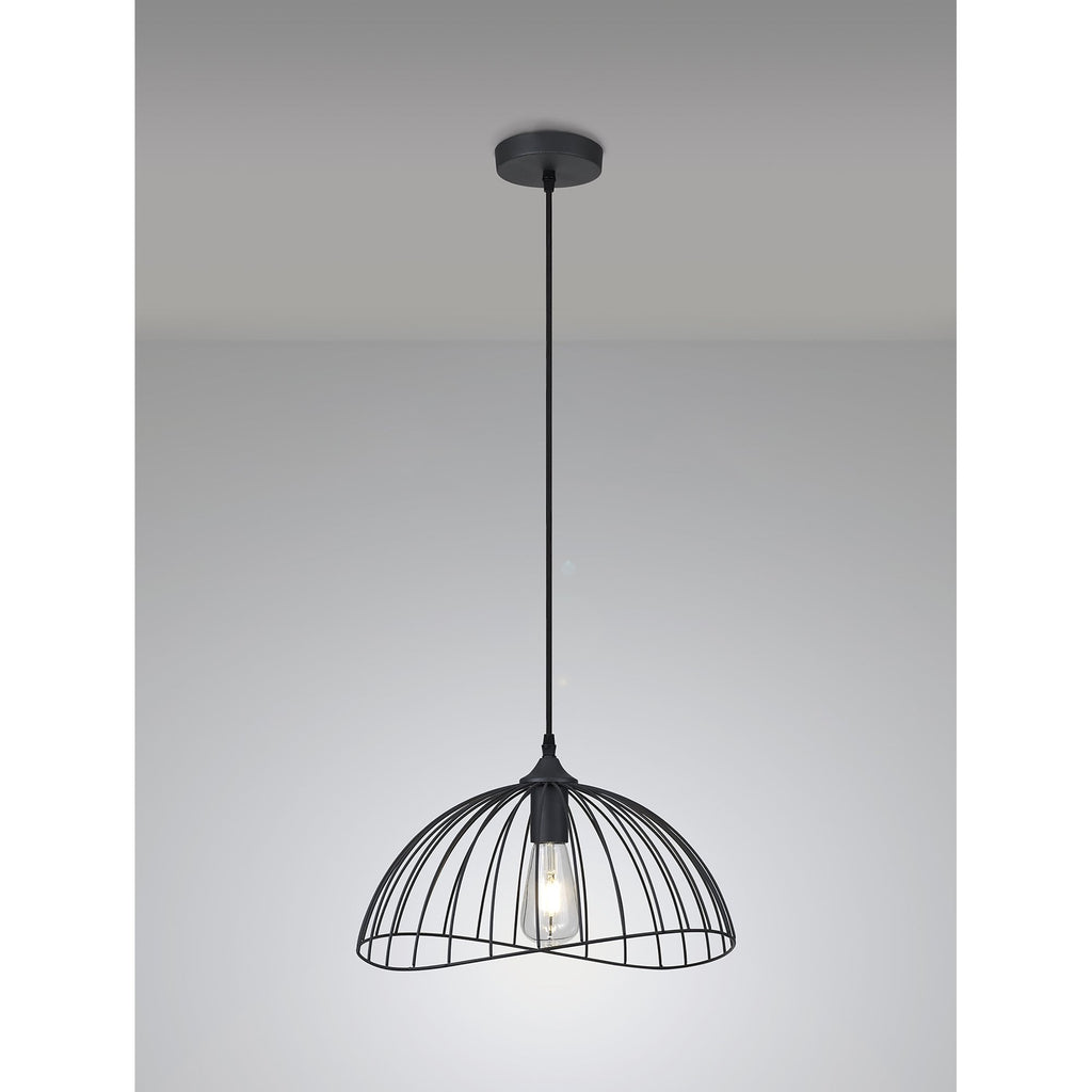 NL83799 Belgium Dome Pendant Graphite