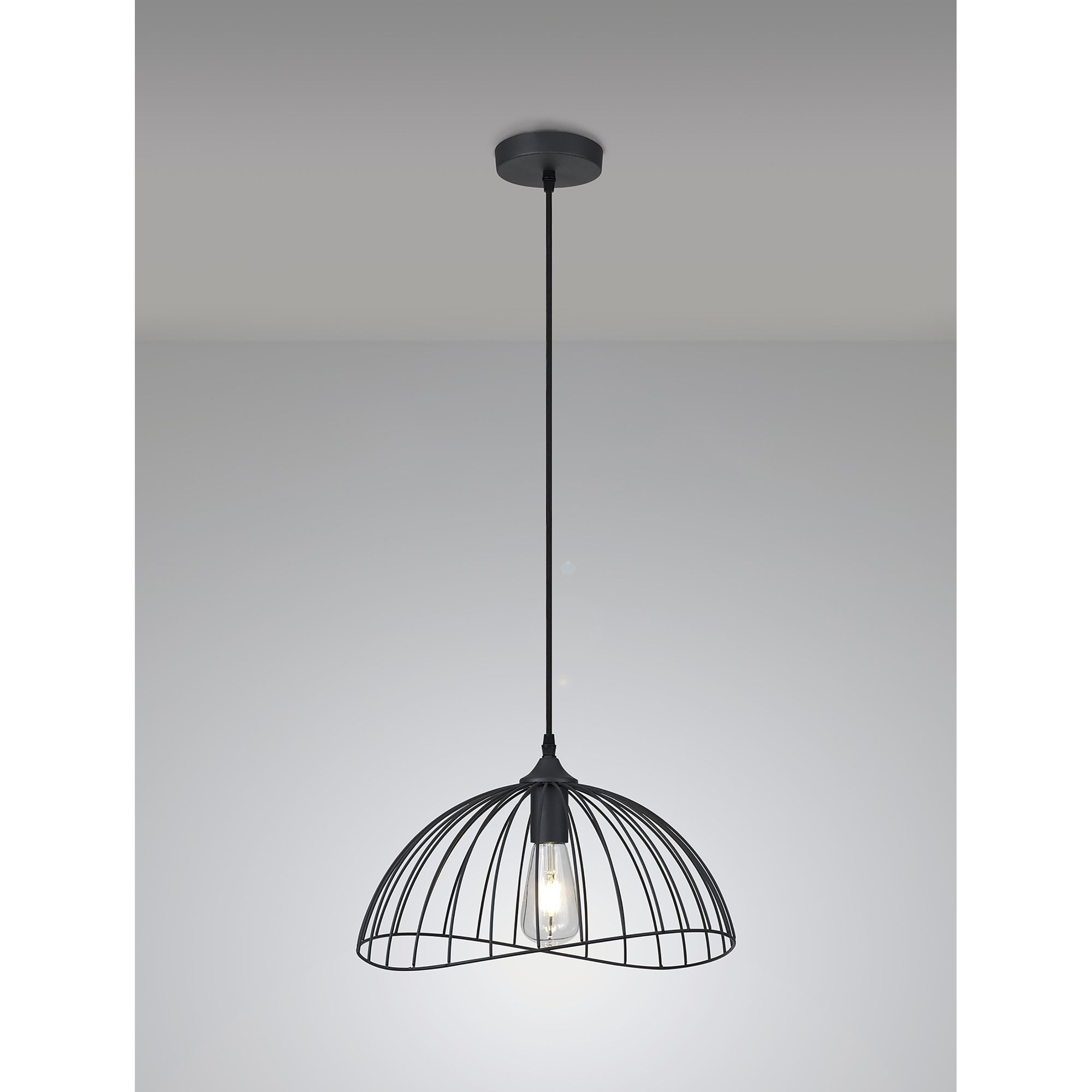 NL83799 Belgium Dome Pendant Graphite
