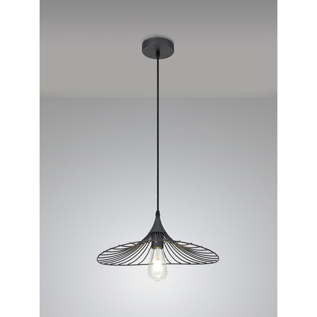NL83809 Belgium Shallow Pendant Graphite
