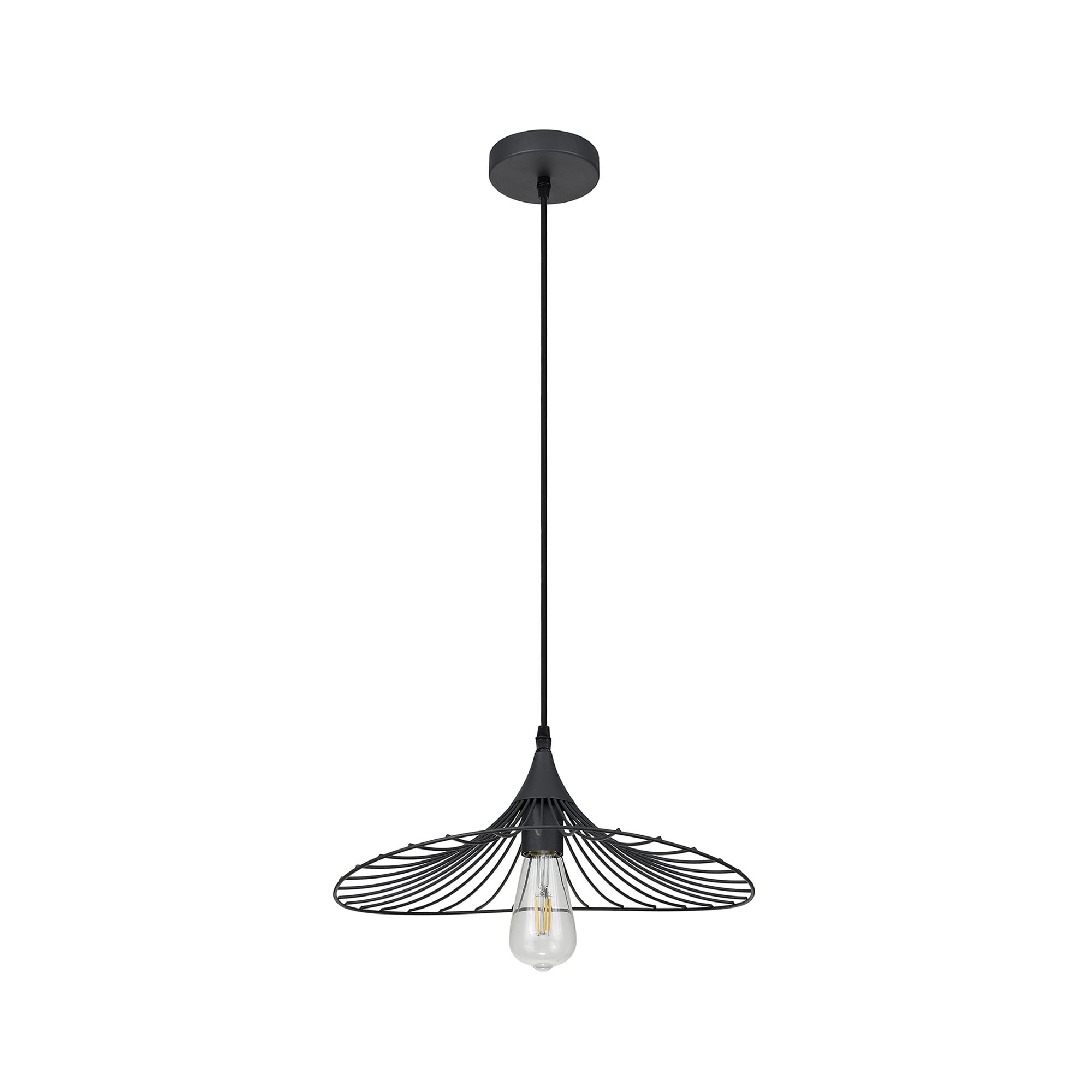 NL83809 Belgium Shallow Pendant Graphite