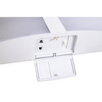 NL83909 Tilly Bathroom LED Wall Lamp Shaver Socket White