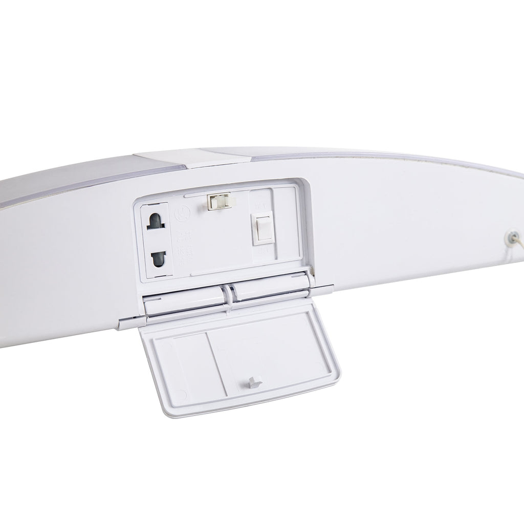 NL83909 Tilly Bathroom LED Wall Lamp Shaver Socket White