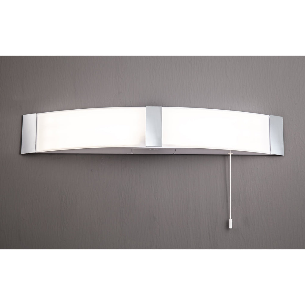 NL83919 Tilly Bathroom LED Wall Lamp Shaver Socket Chrome