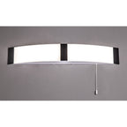 NL83929 Tilly Bathroom LED Wall Lamp Shaver Socket Black