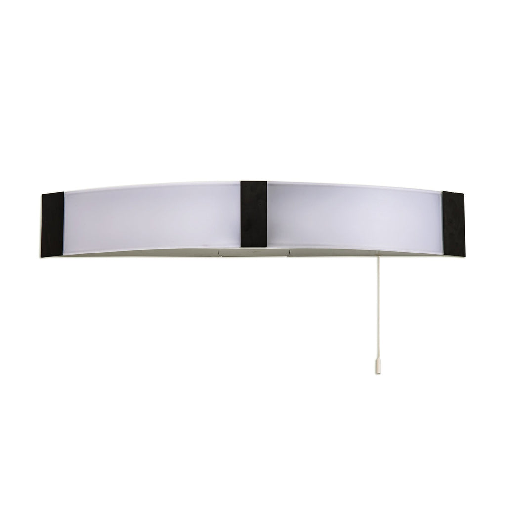 NL83929 Tilly Bathroom LED Wall Lamp Shaver Socket Black