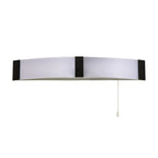NL83929 Tilly Bathroom LED Wall Lamp Shaver Socket Black