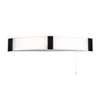 NL83929 Tilly Bathroom LED Wall Lamp Shaver Socket Black
