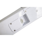 NL83929 Tilly Bathroom LED Wall Lamp Shaver Socket Black