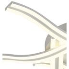 NL84089 Josh 6 Light Ceiling 3 Step Dimming White