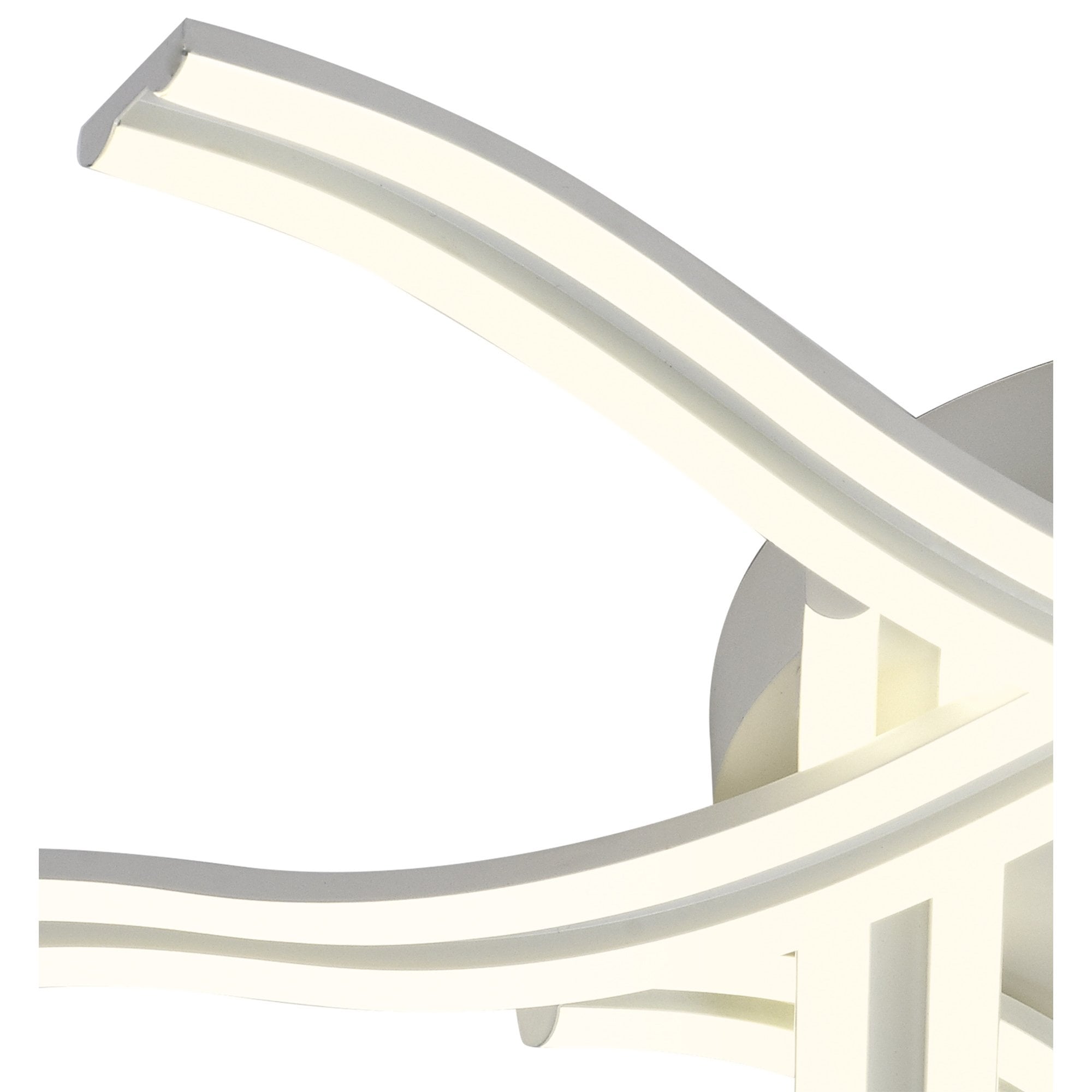 NL84089 Josh 6 Light Ceiling 3 Step Dimming White