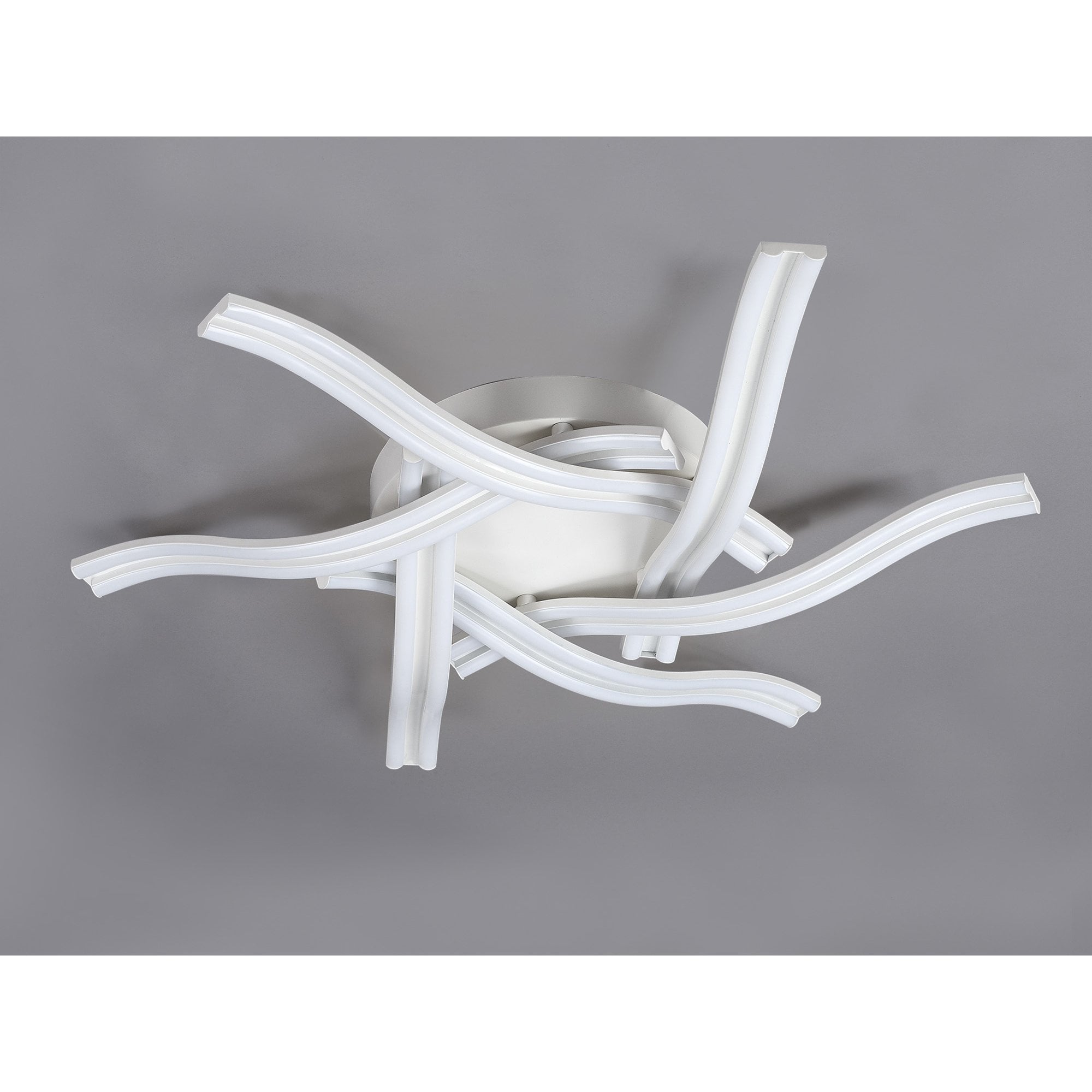 NL84089 Josh 6 Light Ceiling 3 Step Dimming White