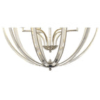 NL84259 Char Large Round Pendant 6 Light Polished Nickel
